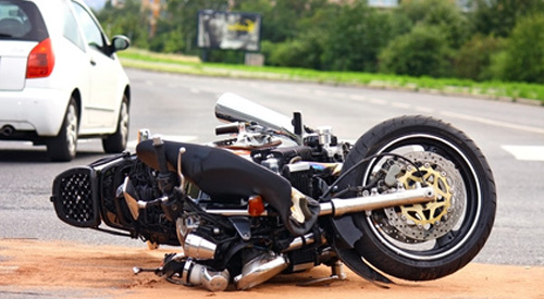 Motorrad als Unfallfahrzeug